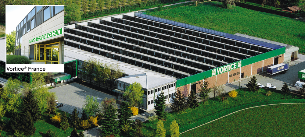 AERATION VENTILATION TRAITEMENT DE L'AIR CLIMATISATION CHAUFFAGE : VORTICE FRANCE